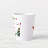 クリスマスマグカップ カフェラテマグ (正面)