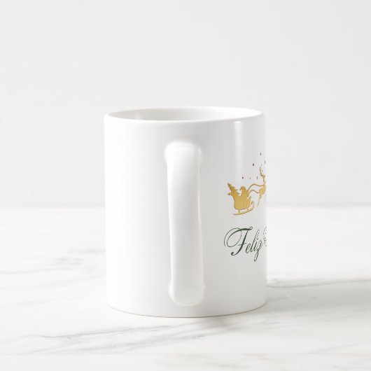 クリスマスマグカップ コーヒーマグカップ (ハンドル)