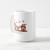 クリスマスマグカップ コーヒーマグカップ (正面左)