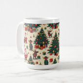 クリスマスマグカップ コーヒーマグカップ (正面左)