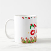 クリスマスマグカップ コーヒーマグカップ (左)