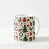 クリスマスマグカップ コーヒーマグカップ (正面右)