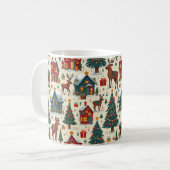 クリスマスマグカップ コーヒーマグカップ (正面左)
