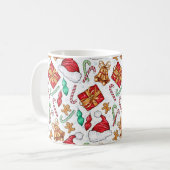 クリスマスマグカップ コーヒーマグカップ (正面左)