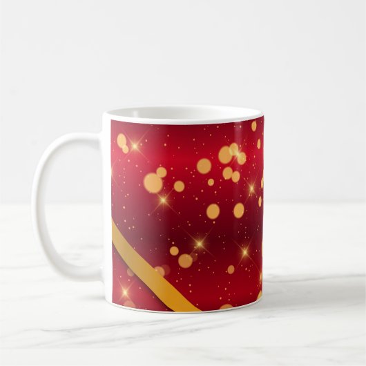 クリスマスマグカップ コーヒーマグカップ (左)