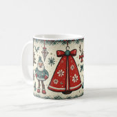 クリスマスマグカップ コーヒーマグカップ (正面左)