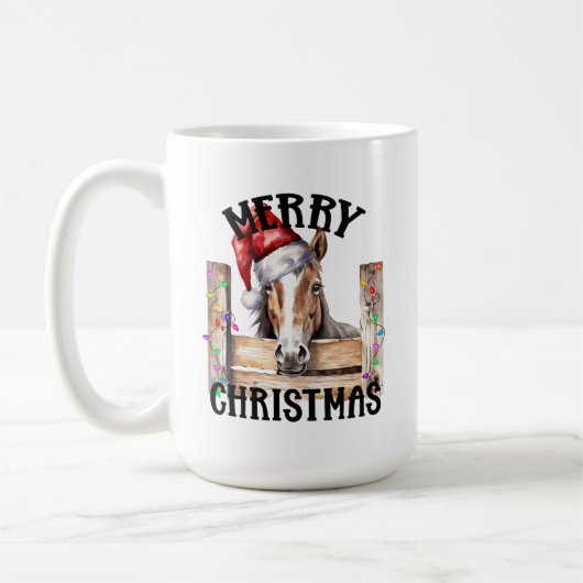 クリスマスマグカップ コーヒーマグカップ (左)