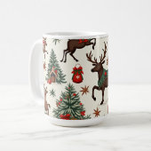 クリスマスマグカップ コーヒーマグカップ (正面左)