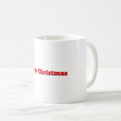 クリスマスマグカップ コーヒーマグカップ (正面右)