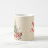 クリスマスマグカップ コーヒーマグカップ (中央)