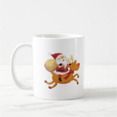 クリスマスマグカップ コーヒーマグカップ (左)