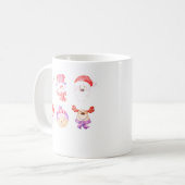 クリスマスマグカップ コーヒーマグカップ (正面左)