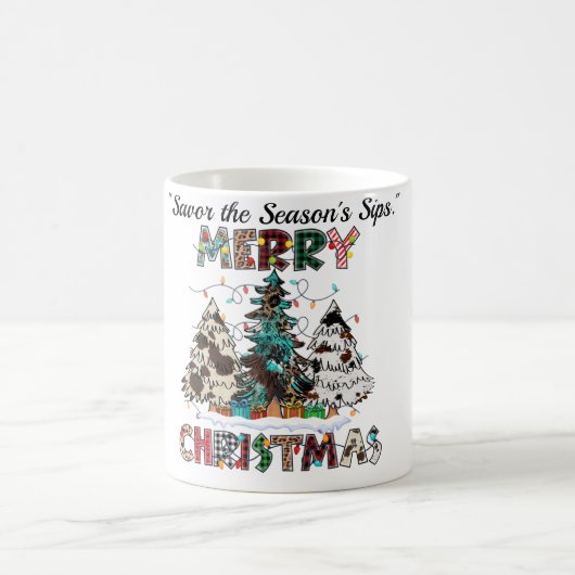 クリスマスマグカップ コーヒーマグカップ (中央)