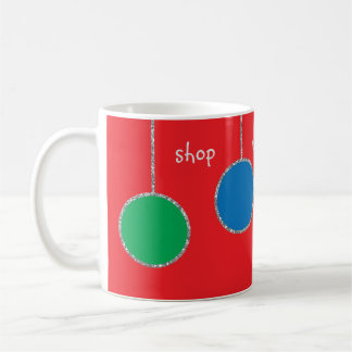クリスマスマグカップ「ショップラップスリープリピート」 コーヒーマグカップ