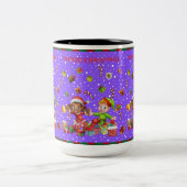 クリスマスマグカップ ツートーンマグカップ (中央)