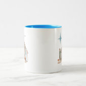 クリスマスマグカップ ツートーンマグカップ (中央)