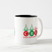 クリスマスマグカップ ツートーンマグカップ (正面右)