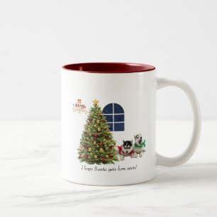 クリスマスマグカップ ツートーンマグカップ