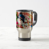 クリスマスマグカップ トラベルマグ (正面右)