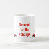 クリスマスマグカップ | ノルディ素朴ックホリデーデザイン コーヒーマグカップ (中央)