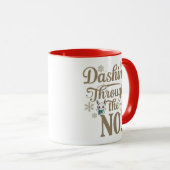 クリスマスマグカップ | 贈り物に最適なホリデービベス マグカップ (正面右)