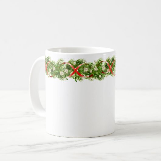 クリスマスマグコーヒーマグ コーヒーマグカップ (正面左)