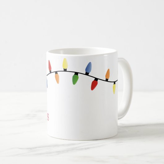 クリスマスマグコーヒーマグ コーヒーマグカップ (正面右)