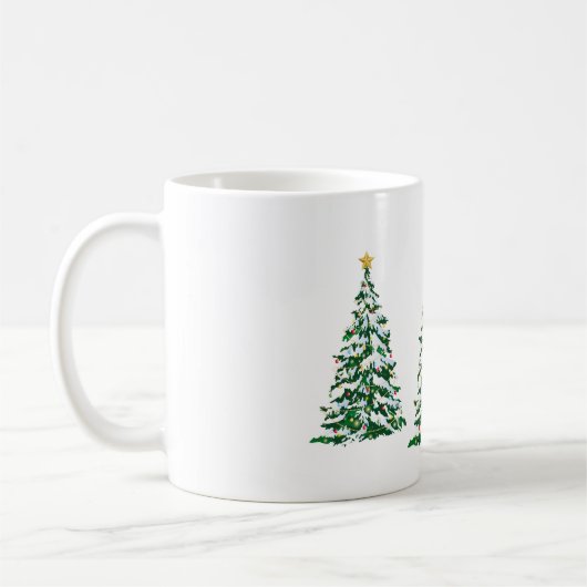 クリスマスマグツリー コーヒーマグカップ (左)