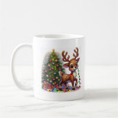 クリスマスマグトインデナーおもしろい コーヒーマグカップ (左)