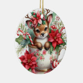 クリスマスマグトインデナー6 セラミックオーナメント (右)