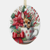 クリスマスマグトインデナー7 セラミックオーナメント (右)