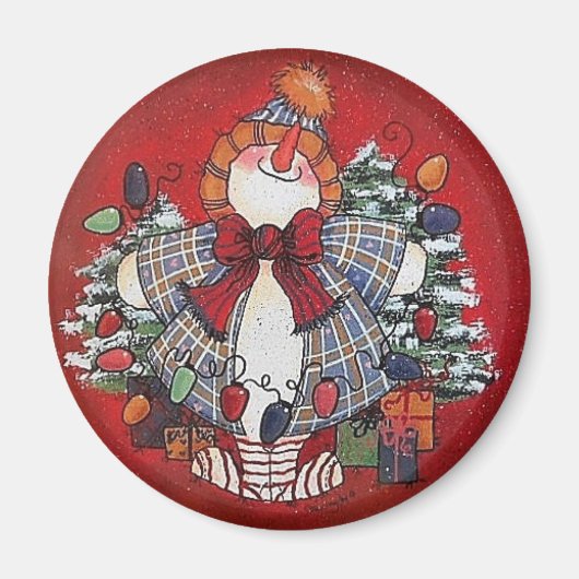 クリスマスマグネットが大好き マグネット (正面)