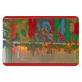 クリスマスマグネットつる – 煙突のストッキング マグネット (横)