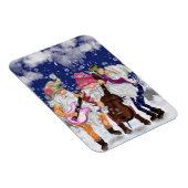 クリスマスマグネットと格言ミュージックバンド マグネット (右側)