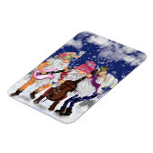 クリスマスマグネットと格言ミュージックバンド マグネット (左側)