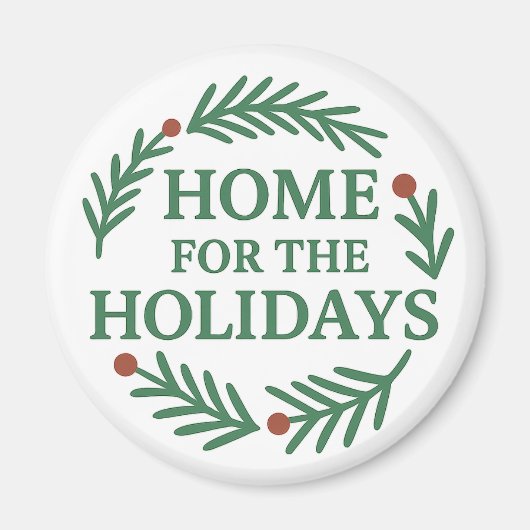 クリスマスマグネットのホーム マグネット (正面)