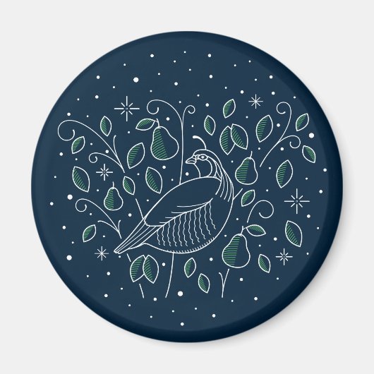 クリスマスマグネットの初日 マグネット (正面)