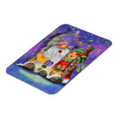 クリスマスマグネットギフトカップル格言歌 マグネット (左側)