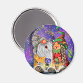 クリスマスマグネットギフトカップル格言歌 マグネット (正面/裏面)