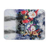 クリスマスマグネットハッピークリスマスフレンズ – おもしろい マグネット (横)