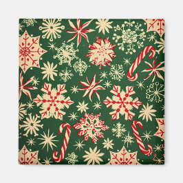 クリスマスマグネット – フェスティバル冷蔵庫デコール&ホリデー マグネット