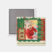 クリスマスマグネット マグネット (正面/裏面)