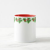 クリスマスマグホリデーホリー マグカップ (中央)