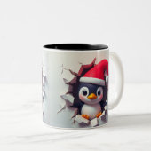 クリスマスマグラップ ツートーンマグカップ (正面右)