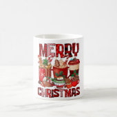 クリスマスマグ | クリスマスのホリデーコーヒーカップ by Kali コーヒーマグカップ (中央)
