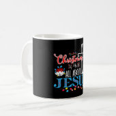 クリスマスマグ コーヒーマグカップ (正面左)