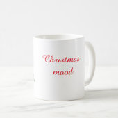 クリスマスマグ コーヒーマグカップ (正面右)