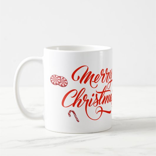 クリスマスマグ コーヒーマグカップ (左)
