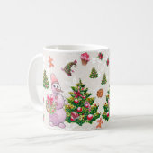 クリスマスマグ コーヒーマグカップ (正面左)