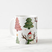 クリスマスマグ コーヒーマグカップ (正面左)